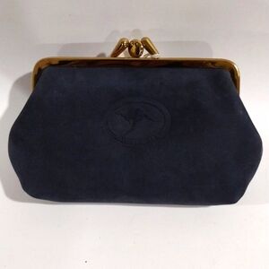 SusAnn’s Solf Genuine Leather Wallet – Gold & Blue Australia Design 5.5" x 3.5"